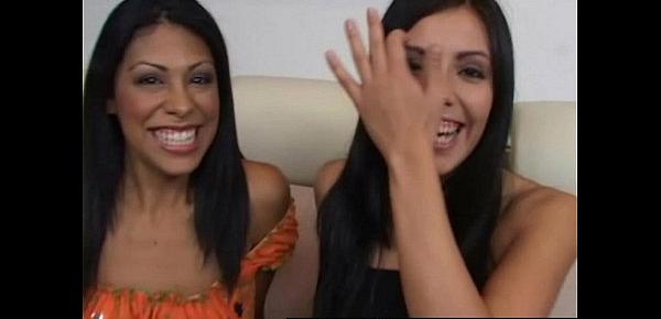  Latina Cassandra Cruz vs Mexican Lorena Sanchez - Cock For Two